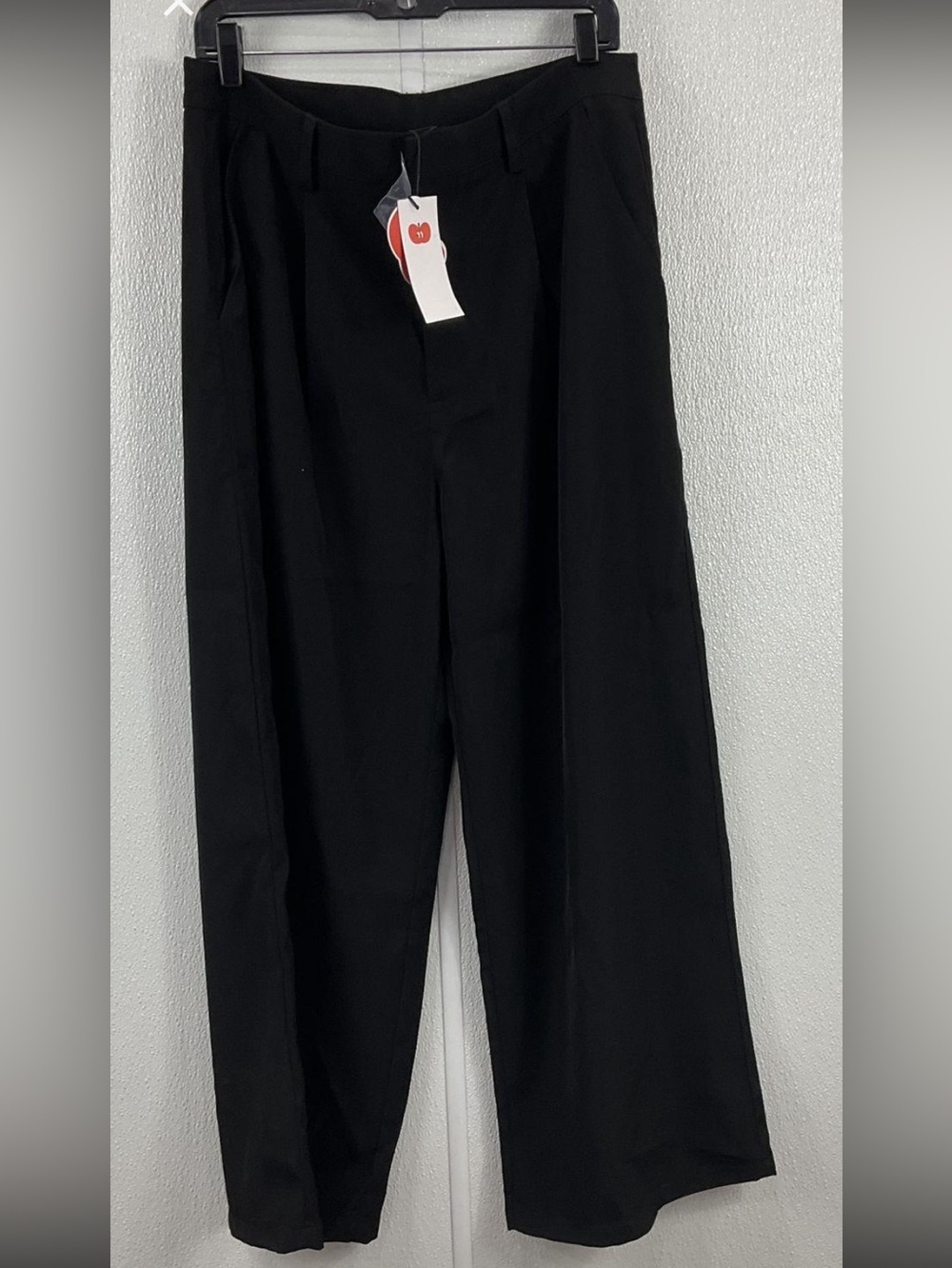 NWOT - Cider Black Wide Leg Trousers XL
